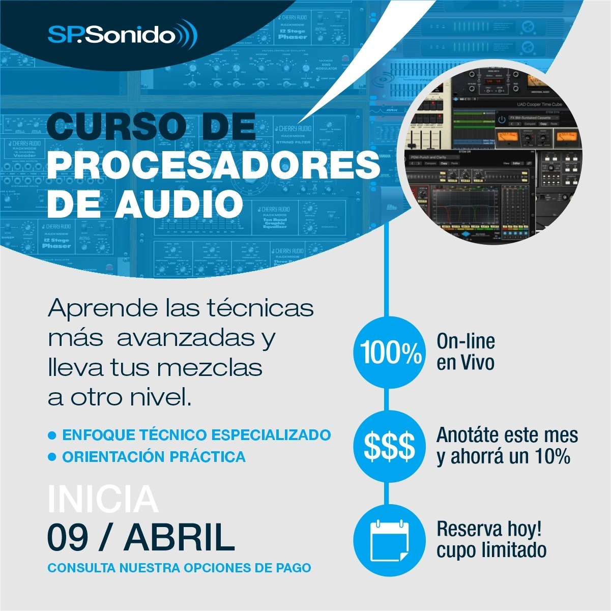 Curso de Procesadores de Audio SpSonido