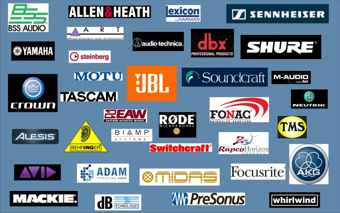 Venta de Equipos Profesionales de Sonido y Grabación